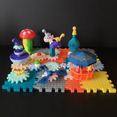 Motorized Dinosaur 4 in 1 Gear Toy 05A