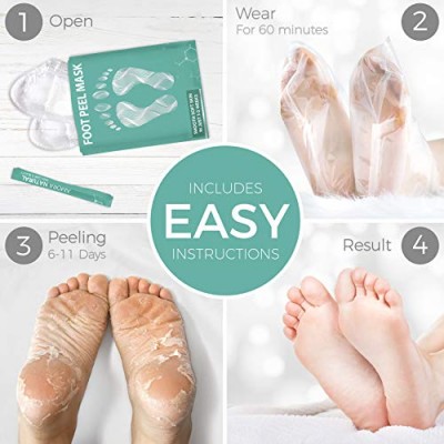Exfoliating Foot Peeling Mask ( 2 Pairs ) 