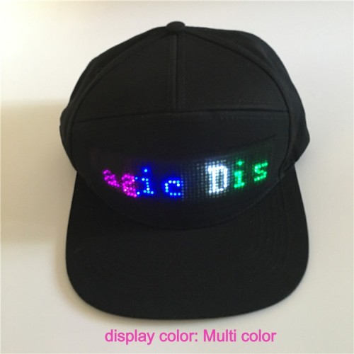 Light Up Message Hat - Scrolling Message Light Up LED Hat