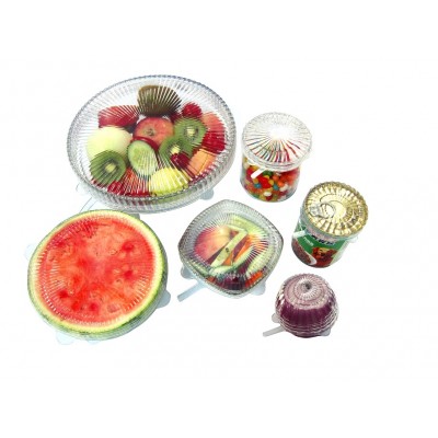 Silicone stretch lids 3 pcs Pack